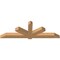 Ekena Millwork Kennewick Timber Gable Bracket, Western Red Cedar, 84"W x 28"H x 5 1/2"D x 5 1/2"F, 8/12 Pitch GBW084X28X0606KEN00SWR - alternate 4
